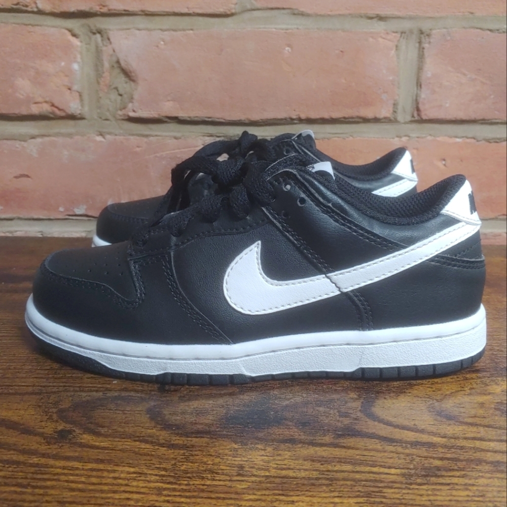 Nike Little Kids Dunk Low Black Panda 2.0 Sneakers Size 13C (PS)